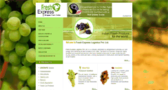 Desktop Screenshot of freshexpressindia.com